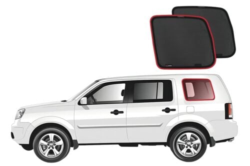 Honda Pilot 2nd Generation Port Window Shades (YF3/4; 2008-2015)