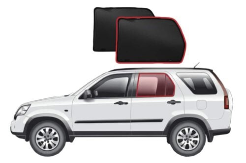 Honda CR-V 2nd Generation Car Rear Window Shades (2002-2006)* - Image 1