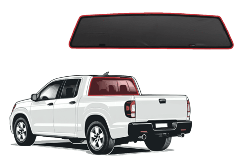Honda Ridgeline 2nd Generation Rear Windscreen Shade (YK2/3; 2017-Present)