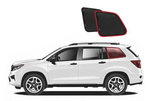Honda Passport 3rd Generation Port Window Shades (YF7/8; 2019-Present)