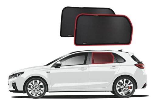 Hyundai i30/i30 N/Elantra GT Hatchback/Wagon 3rd Generation Car Rear Window Shades (PD; 2017-Present) - Image 1