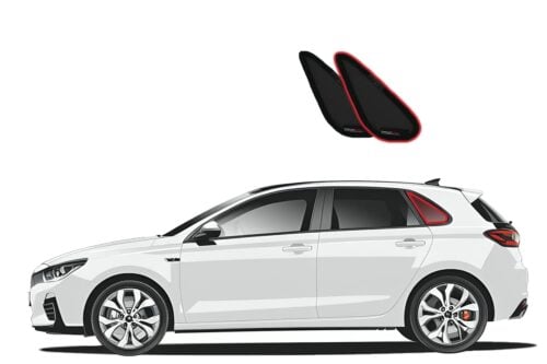 Hyundai i30/i30 N/Elantra GT Hatchback 3rd Generation Port Window Shades (PD; 2017-Present)