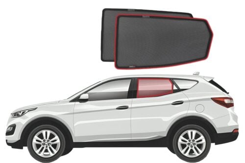 Hyundai Santa Fe/ix45 3rd Generation Car Rear Window Shades (2012-2018) - Image 1