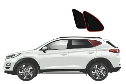 Hyundai Tucson 3rd Generation Port Window Shades (2015-2021) - Image 1