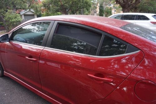 Hyundai Elantra/Avante 6th Generation Car Rear Window Shades (AD; 2016-2020) - Image 4