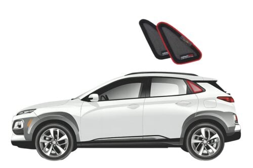 Hyundai Kona 1st Generation Port Window Shades (OS; 2017-2023)