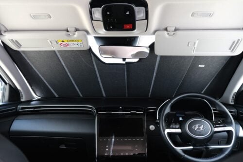 Hyundai Tucson 4th Generation | KIA Sportage 5th Generation Front Windscreen Sun Shade (NX4/NQ5; 2021-Present) - Image 3