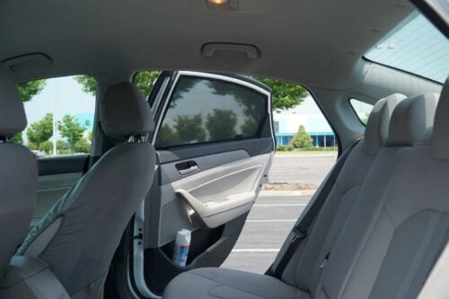 Hyundai Sonata 7th Generation Car Rear Window Shades (LF; 2014-2020) - Image 5