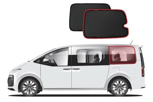 Hyundai Staria Port Window Shades (US4; 2021-Present)