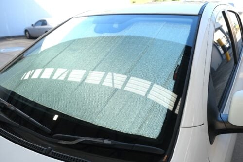 Hyundai i20 1st Generation Front Windscreen Sun Shade (PB; 2008-2014) - Image 4