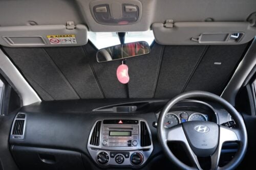 Hyundai i20 1st Generation Front Windscreen Sun Shade (PB; 2008-2014) - Image 3