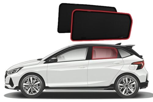 Hyundai i20/i20 N 3rd Generation Car Rear Window Shades (BC3/BI3; 2020-Present) - Image 1