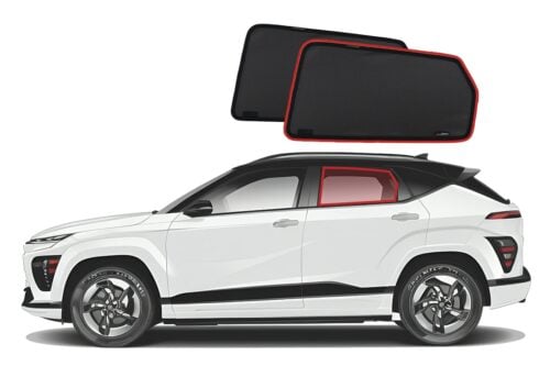 Hyundai Kona 2nd Generation Car Rear Window Shades (SX2; 2023-Present) - Image 1