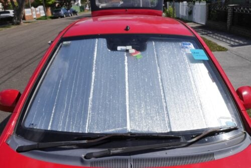 Hyundai Getz Front Windscreen Sun Shade (TB; 2002-2011) - Image 2