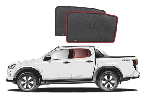 Isuzu D-MAX | Mazda BT50 3rd Generation Car Rear Window Shades (RG; 2020-Present)* - Image 1