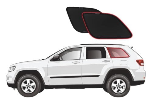 Jeep Grand Cherokee Port Window Shades (WK2; 2010-2022)