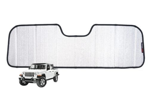 Jeep Gladiator/Wrangler Front Windscreen Sun Shade (JT/JL; 2018-Present) - Image 1