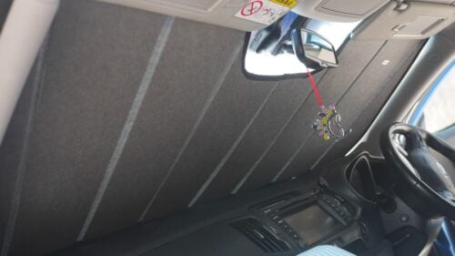 KIA Sportage 3rd Generation Front Windscreen Sun Shade (SL; 2010-2016) - Image 3