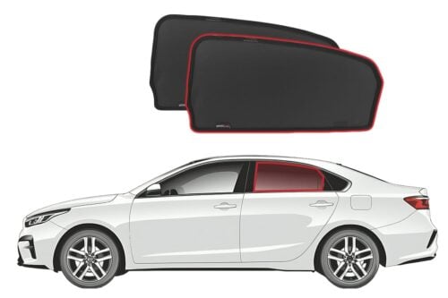 KIA Cerato/K3/Forte Sedan 4th Generation Car Rear Window Shades (BD; 2018-2024) - Image 1