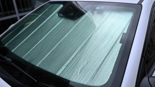 KIA Cerato/K3/Forte Hatchback/Sedan 4th Generation Front Windscreen Sun Shade (BD; 2018-2024) - Image 2