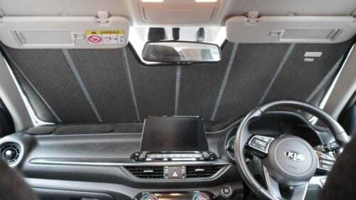 KIA Cerato/K3/Forte Hatchback/Sedan 4th Generation Front Windscreen Sun Shade (BD; 2018-2024) - Image 3