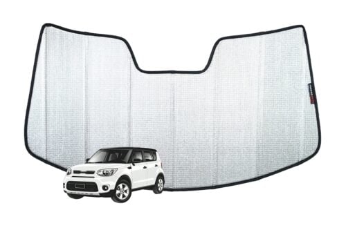 KIA Soul 2nd Generation Front Windscreen Sun Shade (PS; 2013-2019) - Image 1
