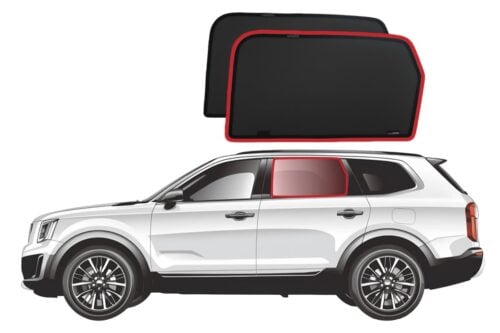 KIA Telluride Car Rear Window Shades (2019-Present) - Image 1