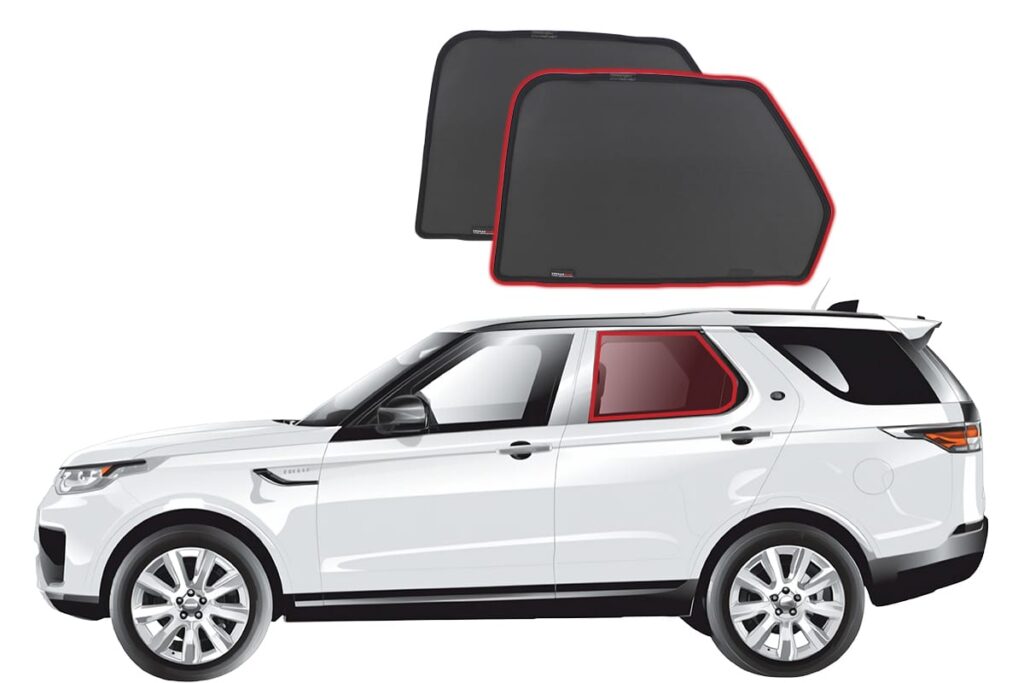 Land Rover Discovery 5 Car Rear Window Snap Shades (L462; 2017-Present ...