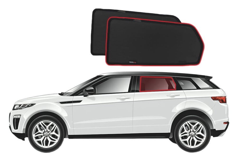 Range Rover Window Clips Land Rover Range Rover Evoque 2nd Generation Car Rear Window Snap ...