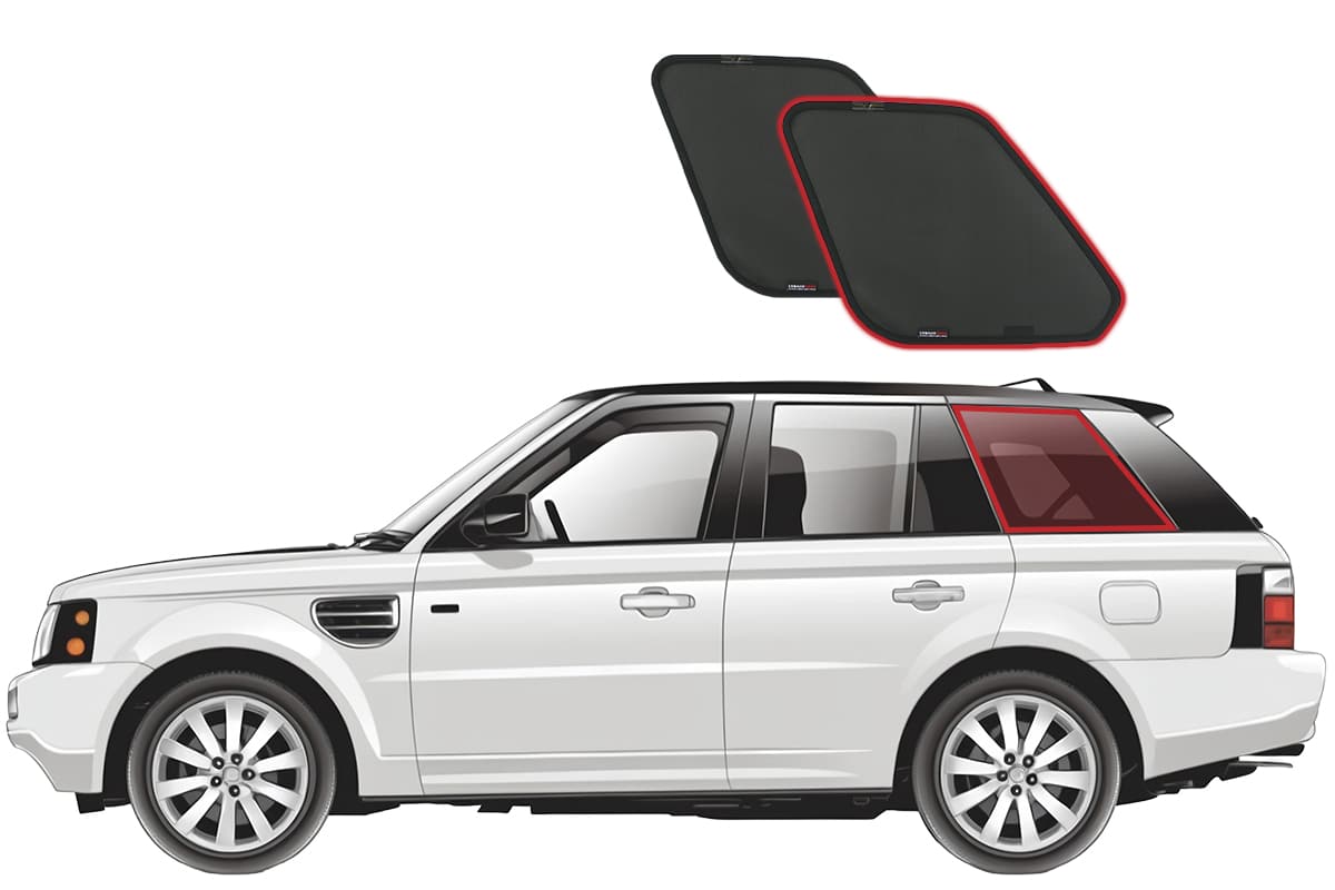 Land Rover Range Rover Sport 1st Generation Port Window Snap Shades ...