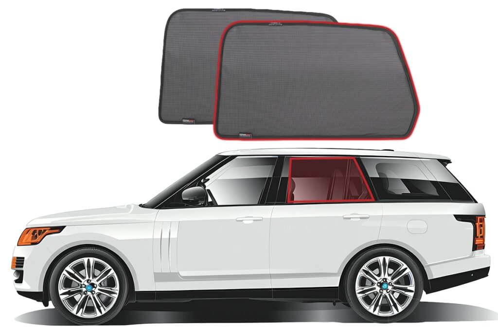 Land Rover Range Rover 4th Generation Car Rear Window Snap Shades (L405 ...