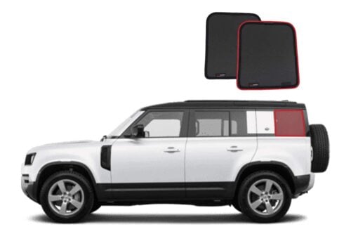 Land Rover Defender 110 2nd Generation Port Window Shades (L663; 2020-Present)