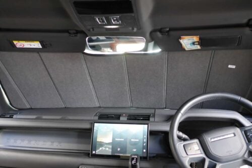 Land Rover Defender 90/110/130 2nd Generation Front Windscreen Sun Shade (L663; 2020-Present) - Image 3