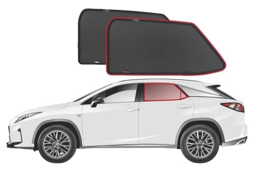 Lexus RX 4th Generation Car Rear Window Shades (AL20; 2015-2022) - Image 1