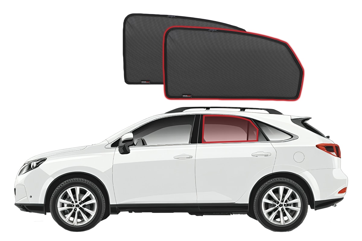 Lexus RX 3rd Generation Car Rear Window Snap Shades (AL10; 2008-2015 ...
