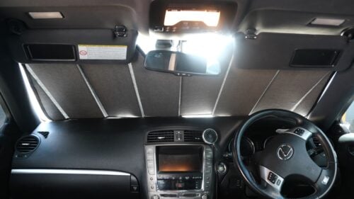 Lexus IS Sedan 2nd Generation Front Windscreen Sun Shade (XE20; 2006-2013) - Image 3