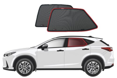 Lexus NX 2nd Generation Car Rear Window Shades (AZ20; 2022-Present) - Image 1