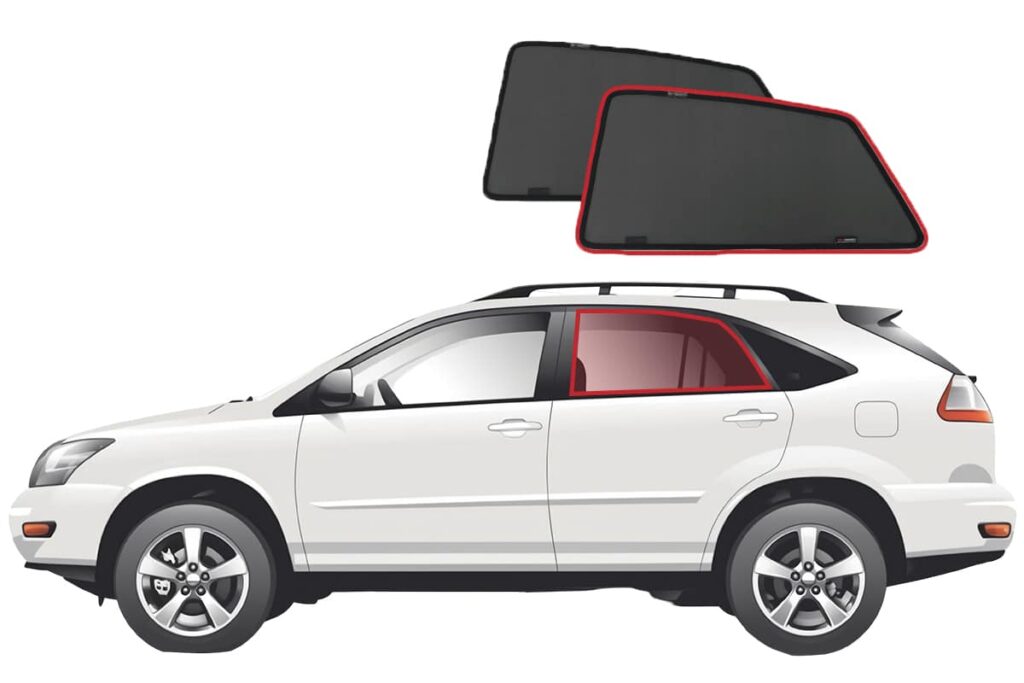 Lexus Rx 400h Rear Window Lexus RX | Toyota Harrier 2nd Generation Car Rear Window Snap Shades ...