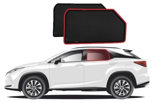 Lexus RX L 4th Generation Car Rear Window Shades (AL20; 2015-2022) - Image 1