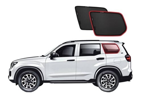 Mahindra Scorpio 2nd Generation Port Window Shades (Z101; 2022-Present)