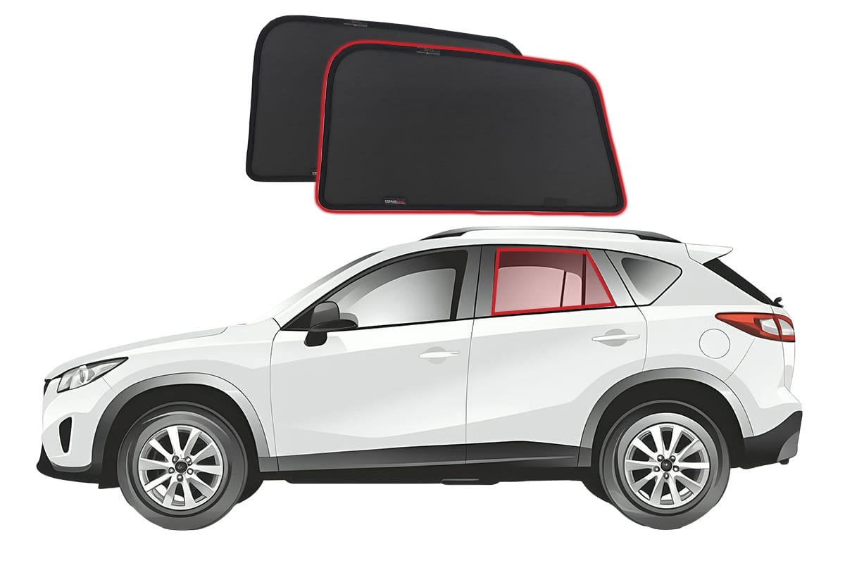 Mazda CX-5 1st Generation Car Rear Window Snap Shades (KE; 2012-2017 ...