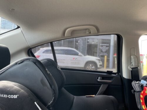 Mazda 3 Sedan 2nd Generation Car Rear Window Shades (BL; 2009-2013) - Image 2