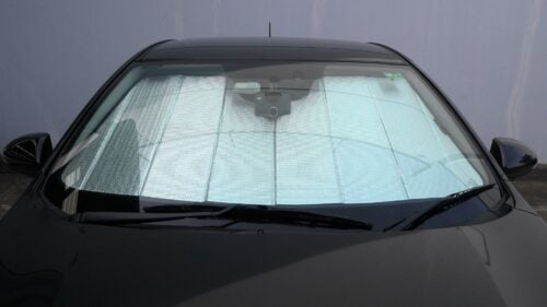 Mazda 3 Hatchback/Sedan 2nd Generation Front Windscreen Sun Shade (BL; 2009-2013) - Image 2