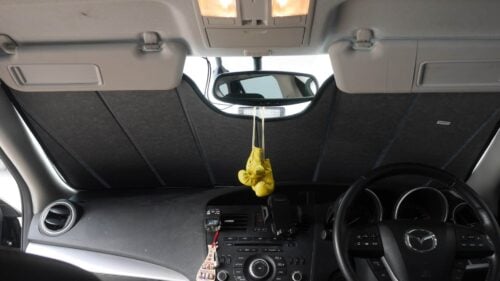 Mazda 3 Hatchback/Sedan 2nd Generation Front Windscreen Sun Shade (BL; 2009-2013) - Image 3