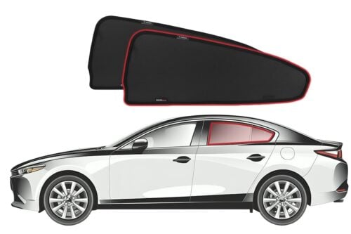 Mazda 3 Hatchback/Sedan 3rd Generation Car Rear Window Shades (BM- BN; 2013-2018) - Image 1