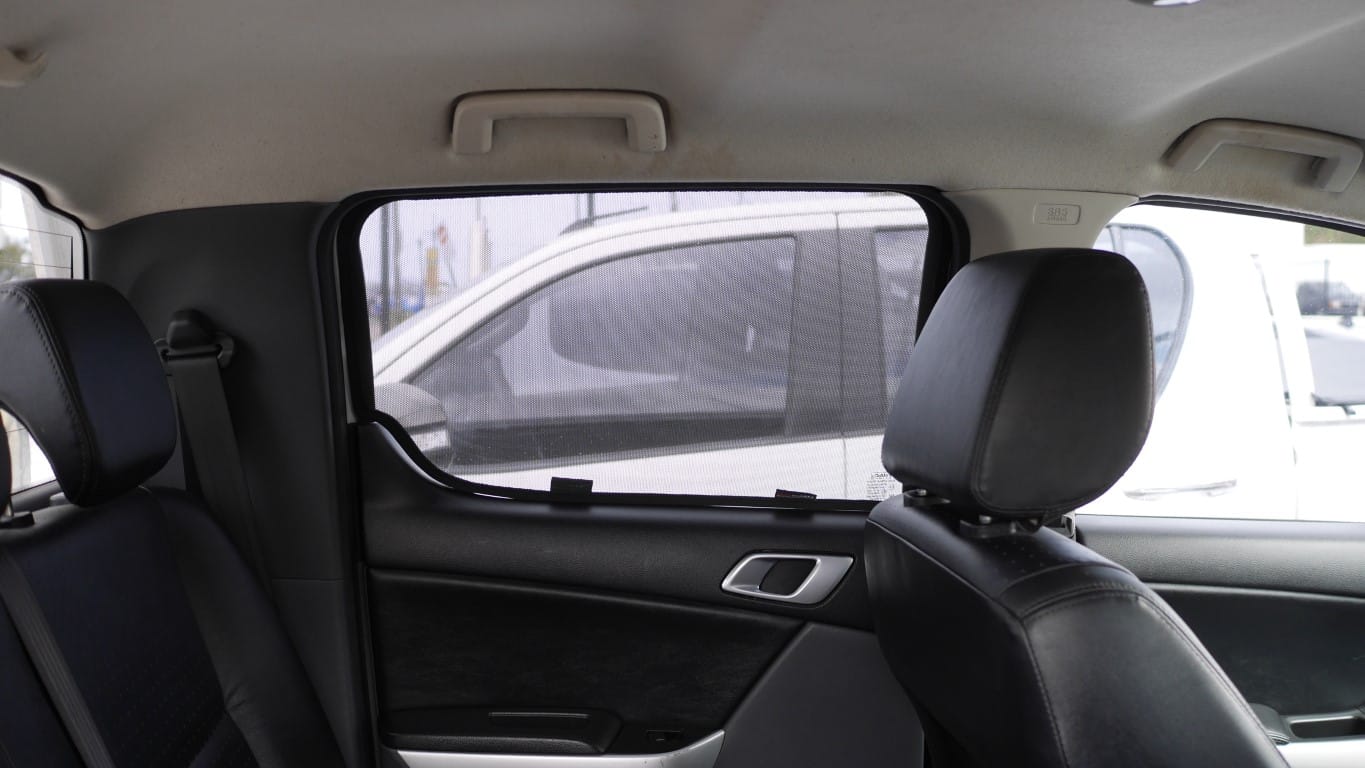 Mazda BT50 2nd Generation Car Rear Window Snap Shades (UP/UR; 2011-2020 ...