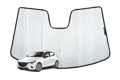 Mazda 2/Demio Sedan/Hatchback 3rd Generation Front Windscreen Sun Shade (DJ/DL; 2014-Present) - Image 1