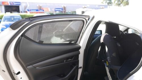 Mazda 3 Hatchback 4th Generation Car Rear Window Shades (BP; 2019-Present) - Image 4