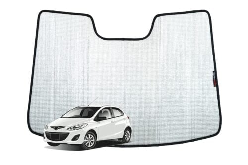 Mazda 2/Demio Hatchback 2nd Generation Front Windscreen Sun Shade (DE; 2007-2014) - Image 1