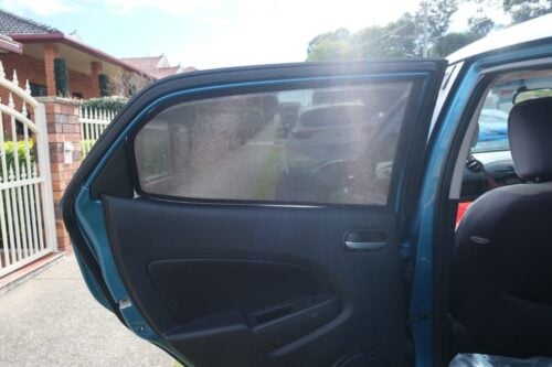 Mazda 2/Demio Hatchback 2nd Generation Car Rear Window Shades (DE; 2007-2014) - Image 3